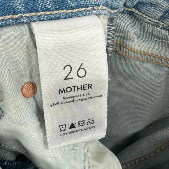 MOTHER High Waisted Rider Skimp The confession size 26 B353 - Picture 6 of 8